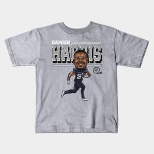 Damien Harris New England Cartoon Kids T-Shirt